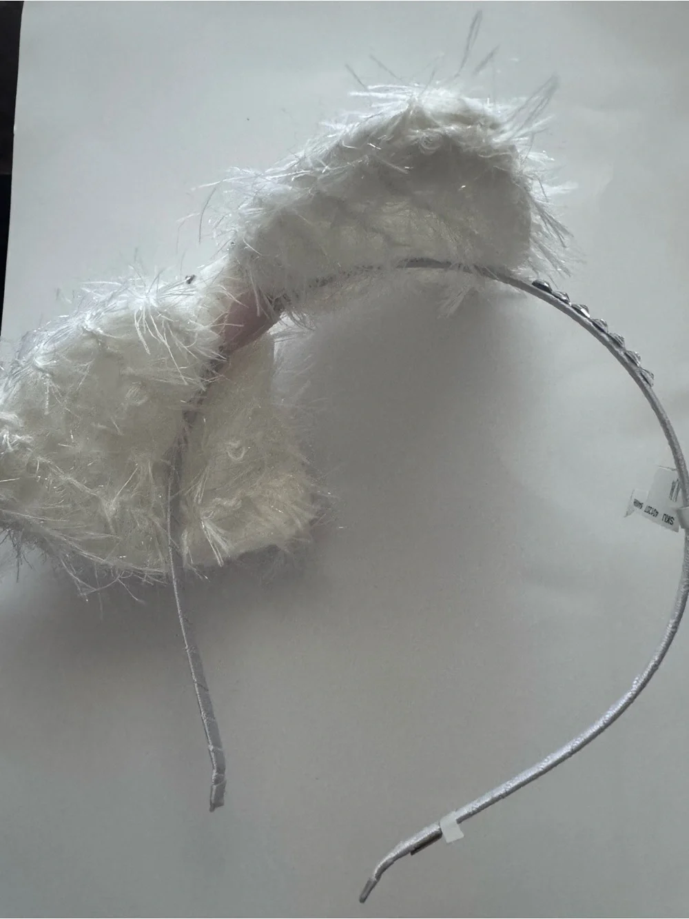 Neiman Marcus  girls Elegant White bow  Head band